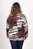 Picture of CURVY GIRL TOP WITH FAUX LEATHER